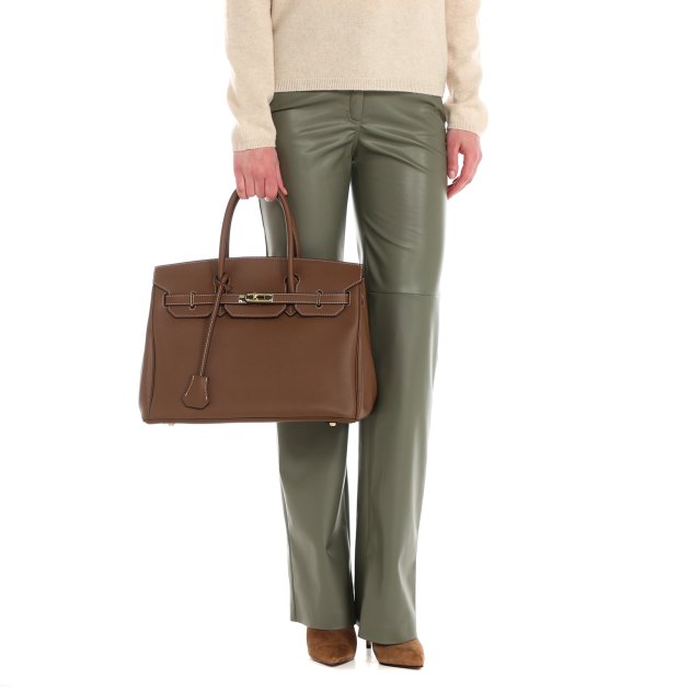 Женский тоут TENDANCE, Артикул MRH23-097L, коричневый | 3882338. Ракурс 7