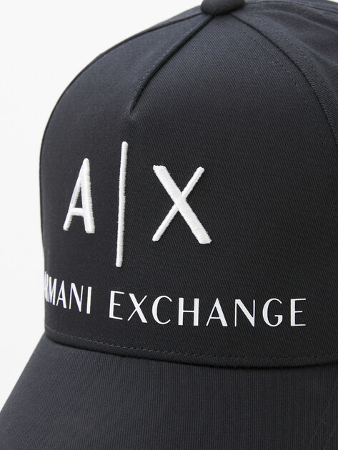 Мужская бейсболка ARMANI EXCHANGE, Артикул 954039, черный | 3884503. Ракурс 3