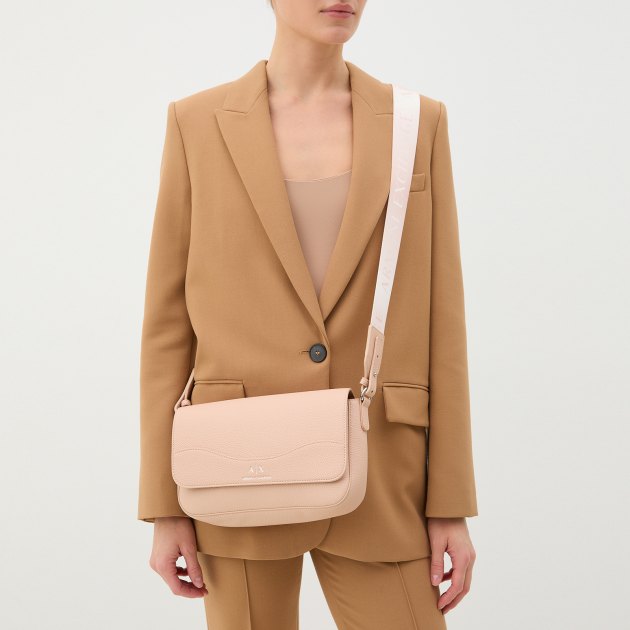 Кросс-боди ARMANI EXCHANGE WAVE, Артикул 942912, розово-бежевый | 3884680. Ракурс 8