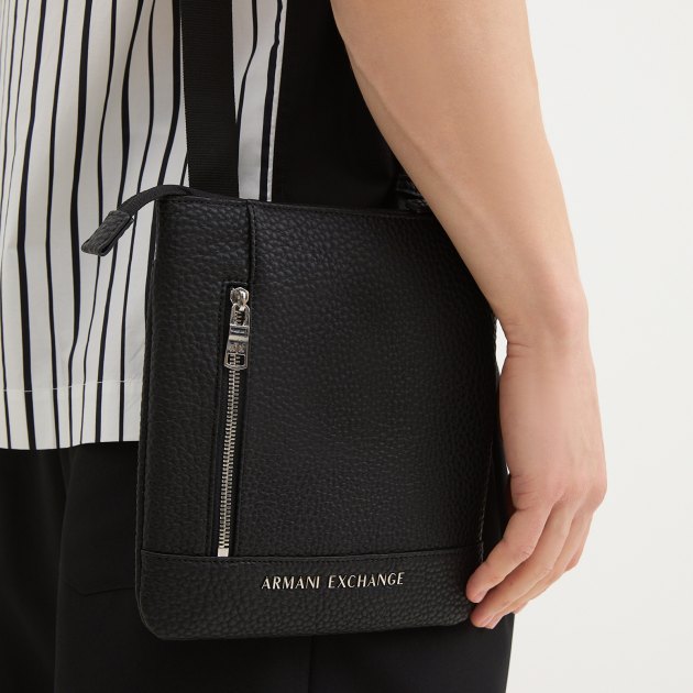 Мужская сумка  ARMANI EXCHANGE CAPRI, Артикул 952652, черный | 3884735. Ракурс 8