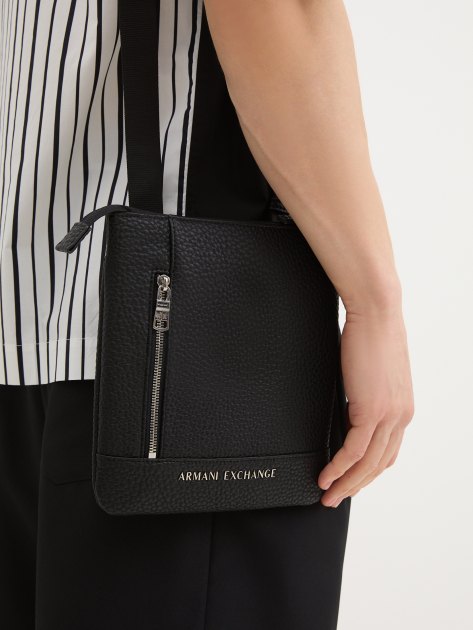 Мужская сумка  ARMANI EXCHANGE CAPRI, Артикул 952652, черный | 3884735. Ракурс 2
