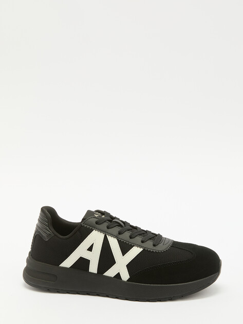 Мужские кроссовки ARMANI EXCHANGE DUSSELDORF, Артикул XUX071, черный | 3884923. Ракурс 3 Мужские кроссовки ARMANI EXCHANGE DUSSELDORF, Артикул XUX071, черный | 3884923. Ракурс 3