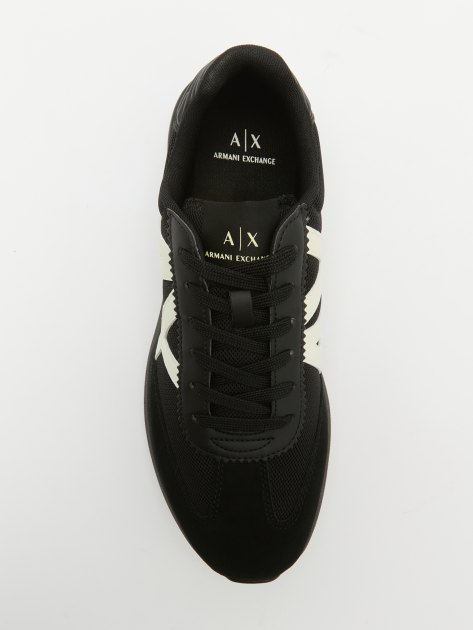 Мужские кроссовки ARMANI EXCHANGE DUSSELDORF, Артикул XUX071, черный | 3884923. Ракурс 5 Мужские кроссовки ARMANI EXCHANGE DUSSELDORF, Артикул XUX071, черный | 3884923. Ракурс 5