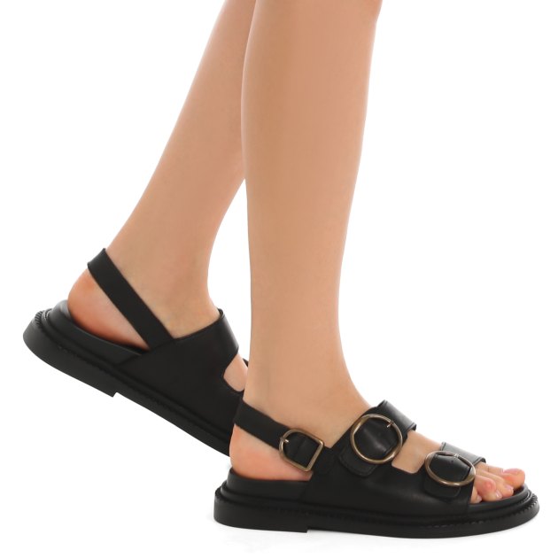 Женские сандалии TENDANCE, Артикул YS-39019L-12, черный | 3886967. Ракурс 7