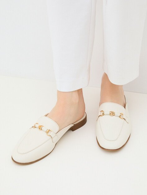 Мюли TENDANCE, Артикул 35-48-762, молочно-белый | 3891668. Ракурс 5