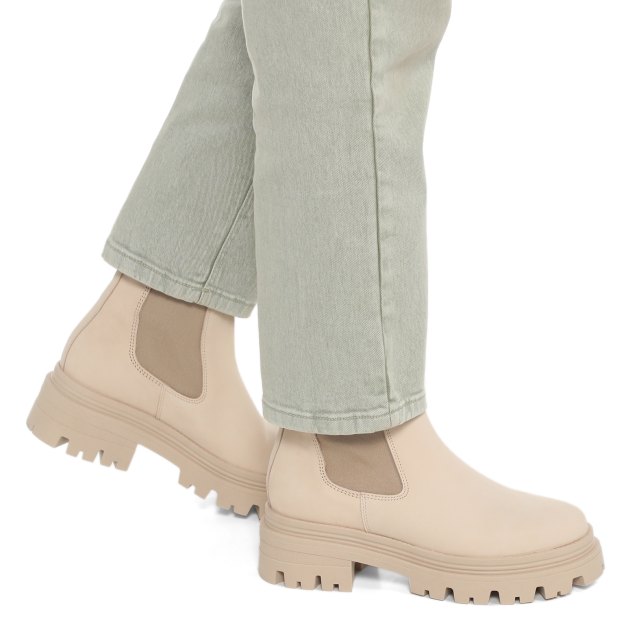 Женские челси TAMARIS CAYETANA, Артикул 1-1-25498-41 (K), серо-бежевый | 3891919. Ракурс 4