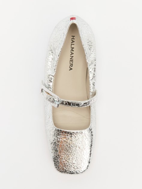 Балетки мэри-джейн HALMANERA PAGE, Артикул PAGE 22, серебряный | 3893747. Ракурс 5 Балетки мэри-джейн HALMANERA PAGE, Артикул PAGE 22, серебряный | 3893747. Ракурс 5