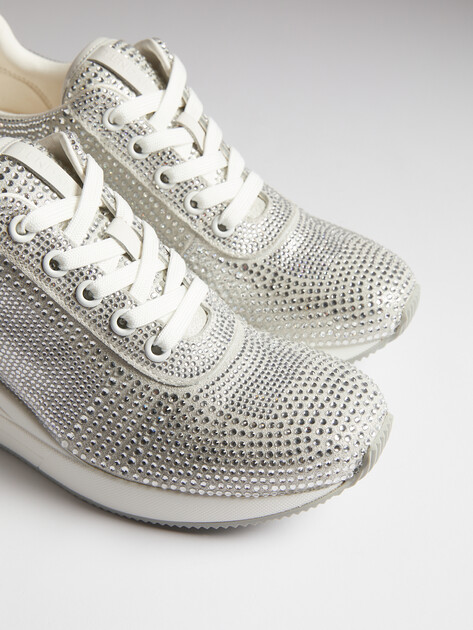 Женские кроссовки на танкетке TENDANCE, Артикул GLC4155-01, серебряный | 3894817. Ракурс 6