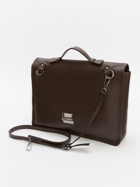 Мужской портфель DIVA`S BAG SENARA, Артикул R2401, темно-коричневый | 3896311. Ракурс 5 Мужской портфель DIVA`S BAG SENARA, Артикул R2401, темно-коричневый | 3896311. Ракурс 5