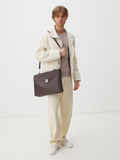 Мужской портфель DIVA`S BAG SENARA, Артикул R2401, темно-коричневый | 3896311. Ракурс 7 Мужской портфель DIVA`S BAG SENARA, Артикул R2401, темно-коричневый | 3896311. Ракурс 7