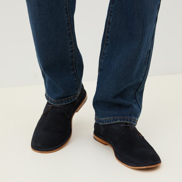 Мужские дерби ERNESTO DOLANI VITTORIO, Артикул 6UVIT02, темно-синий | 3901927. Ракурс 4