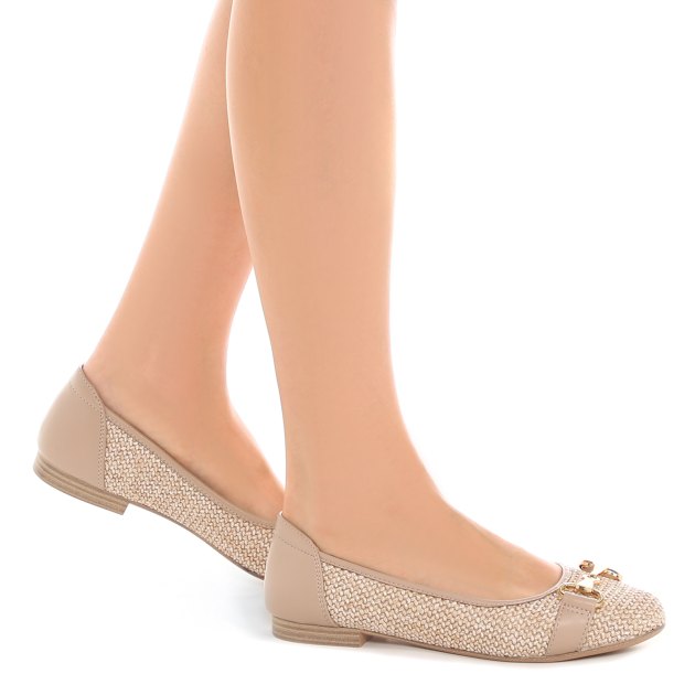Балетки TAMARIS ANUTA, Артикул 1-1-22112-42, бежевый | 3903978. Ракурс 4