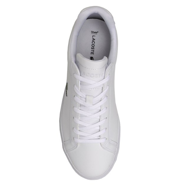 Мужские кеды LACOSTE LEROND PRO BL 23 1 CMA, Артикул 745CMA0100, белый | 3905445. Ракурс 2