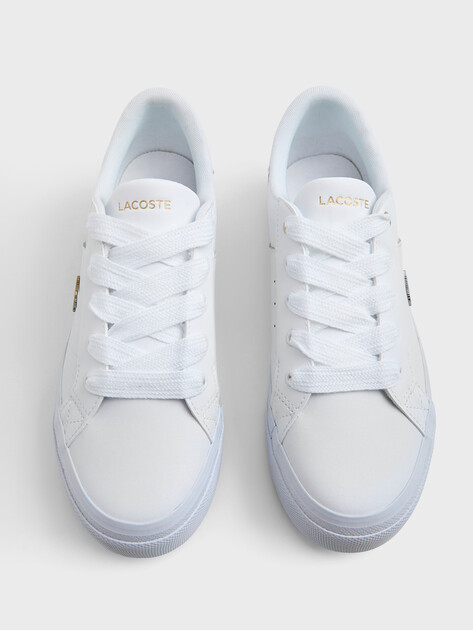 Женские кеды LACOSTE ZIANE PLATFORM 124 2 CFA, Артикул 747CFA0005, белый | 3905467. Ракурс 5
