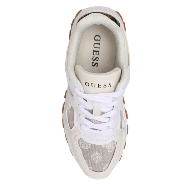 Женские кроссовки GUESS NORINA, Артикул FLJNORFAL12, белый | 3909325. Ракурс 2