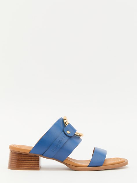 Мюли SEE by CHLOE HANA MULE, Артикул SB42082A, синий | 3912359. Ракурс 3 Мюли SEE by CHLOE HANA MULE, Артикул SB42082A, синий | 3912359. Ракурс 3