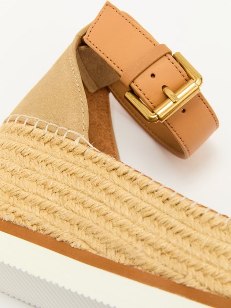 Женские сандалии SEE by CHLOE GLYN ESPADRILLES, Артикул SB32201A, бежевый | 3913288. Ракурс 6 Женские сандалии SEE by CHLOE GLYN ESPADRILLES, Артикул SB32201A, бежевый | 3913288. Ракурс 6