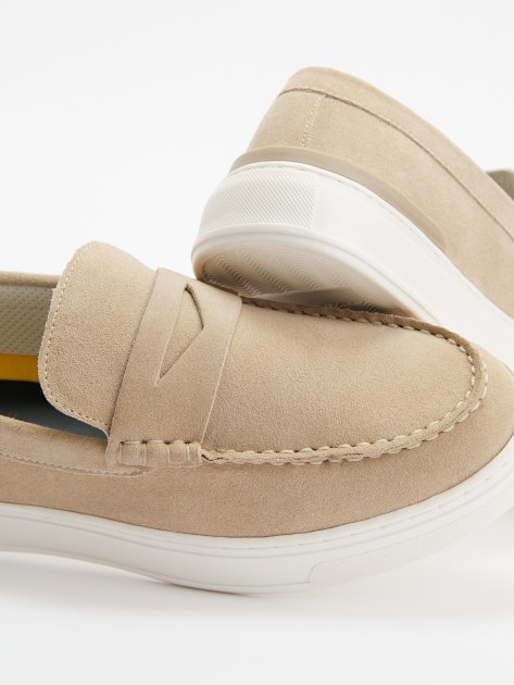 Мужские лоферы TENDANCE, Артикул VR-8400-300, бежевый | 3913898. Ракурс 6