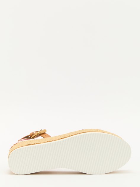 Босоножки SEE by CHLOE GLYN ESPADRILLES, Артикул SB32201E, красный | 3914075. Ракурс 4 Босоножки SEE by CHLOE GLYN ESPADRILLES, Артикул SB32201E, красный | 3914075. Ракурс 4