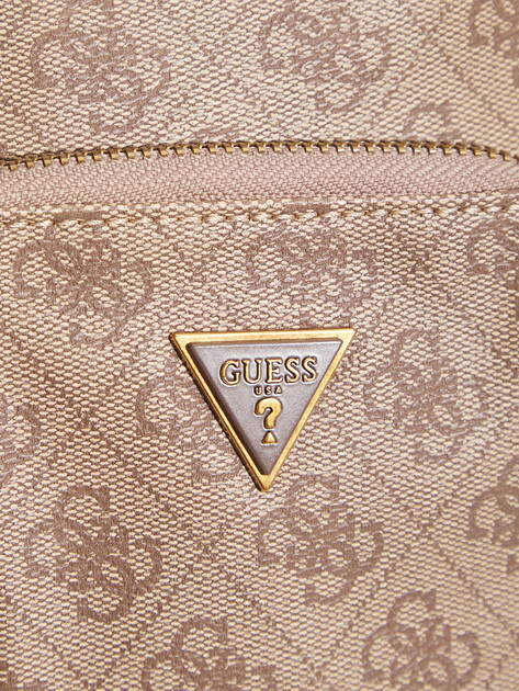 Мужская сумка  GUESS MILANO XBODY DOUBLE PCKT, Артикул HMEVZLP3163, темно-бежевый | 3914255. Ракурс 3