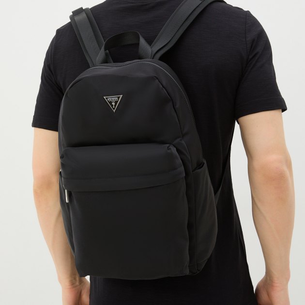 Мужской рюкзак GUESS ELVIS BACKPACK, Артикул HMELNYP4105, черный | 3914273. Ракурс 6