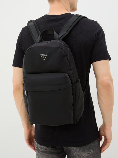 Мужской рюкзак GUESS ELVIS BACKPACK, Артикул HMELNYP4105, черный | 3914273. Ракурс 2