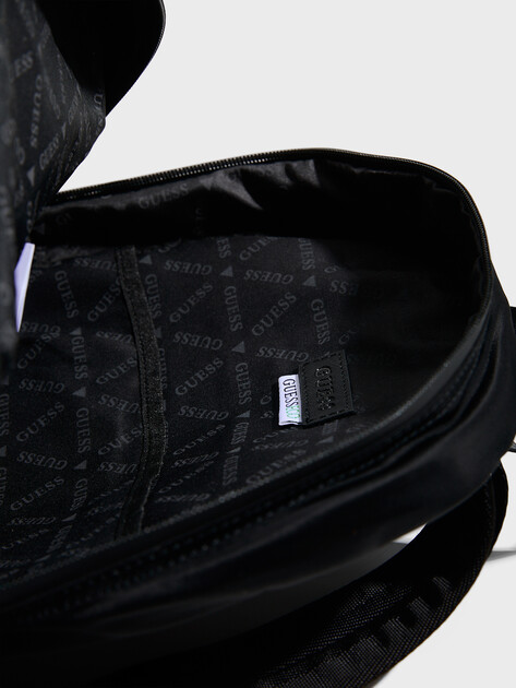 Мужской рюкзак GUESS ELVIS BACKPACK, Артикул HMELNYP4105, черный | 3914273. Ракурс 5