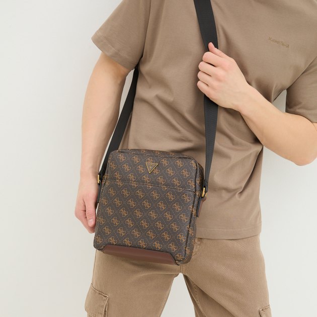 GUESS TORINO TOP ZIP CROSSBODY FLAT 3914357