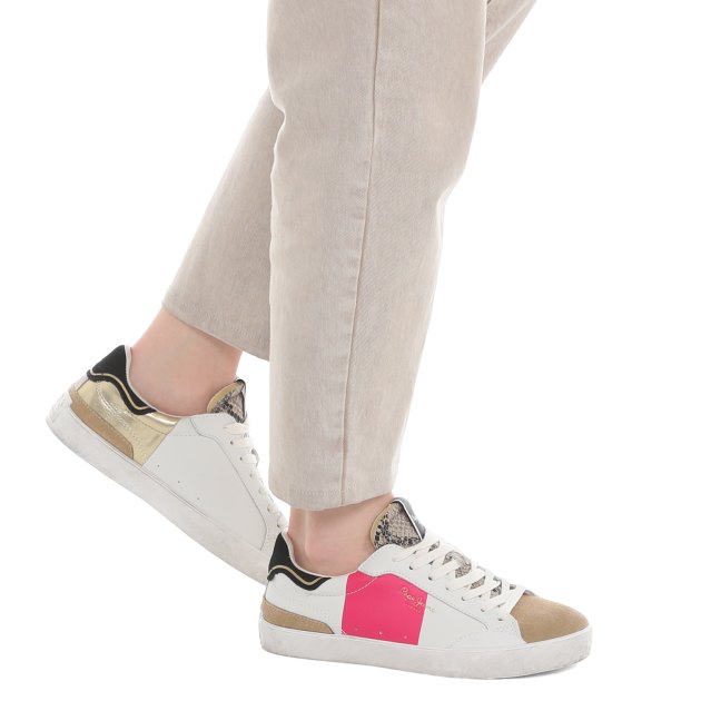 Женские кеды PEPE JEANS LANE ELLE W, Артикул PLS00011, фуксия | 3917328. Ракурс 4 Женские кеды PEPE JEANS LANE ELLE W, Артикул PLS00011, фуксия | 3917328. Ракурс 4