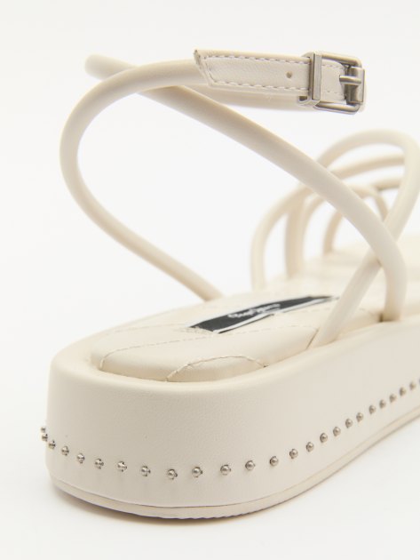 Женские сандалии PEPE JEANS SUMMER STUDS, Артикул PLS90672, белый | 3917342. Ракурс 6 Женские сандалии PEPE JEANS SUMMER STUDS, Артикул PLS90672, белый | 3917342. Ракурс 6