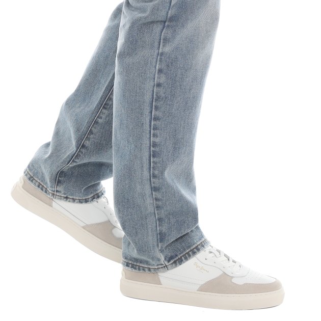 Мужские кеды PEPE JEANS CAMDEN STREET M, Артикул PMS00008, белый | 3917343. Ракурс 4