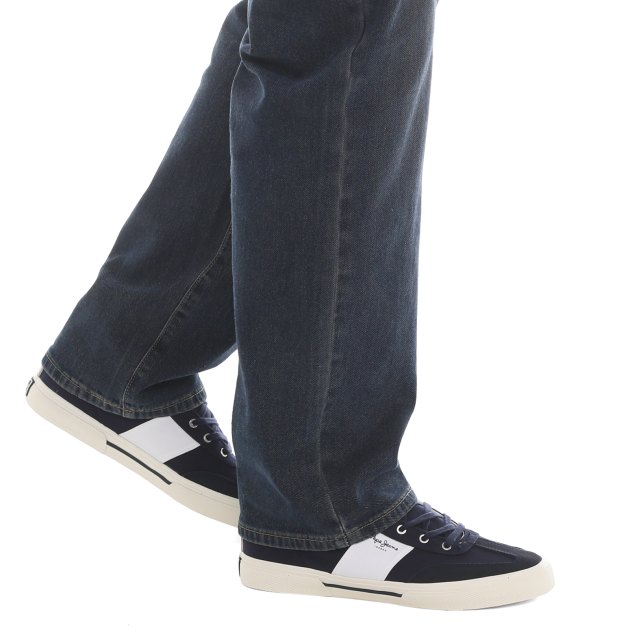 Мужские кеды PEPE JEANS KENTON STRAP M, Артикул PMS31042, темно-синий | 3917351. Ракурс 4 Мужские кеды PEPE JEANS KENTON STRAP M, Артикул PMS31042, темно-синий | 3917351. Ракурс 4