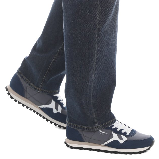 Мужские кроссовки PEPE JEANS BRIT-ON PRINT M, Артикул PMS40005, темно-синий | 3917357. Ракурс 4 Мужские кроссовки PEPE JEANS BRIT-ON PRINT M, Артикул PMS40005, темно-синий | 3917357. Ракурс 4