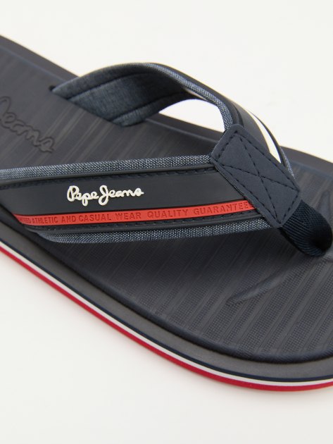 Мужские вьетнамки PEPE JEANS WEST BASIC, Артикул PMS70156, темно-синий | 3917366. Ракурс 6
