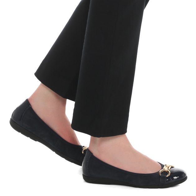 Балетки CAPRICE VIVIAN, Артикул 9-9-22172-42, темно-синий | 3920301. Ракурс 4