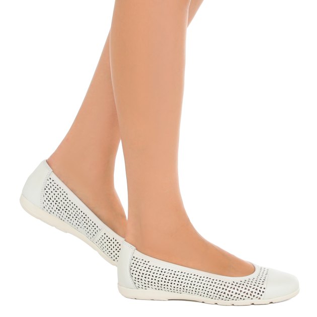Балетки CAPRICE VIVIAN, Артикул 9-9-22151-42, белый | 3920309. Ракурс 4