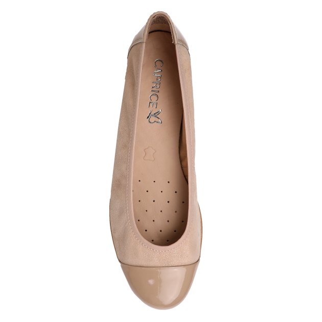 Балетки CAPRICE VIVIAN, Артикул 9-9-22152-42, бежевый | 3923503. Ракурс 2