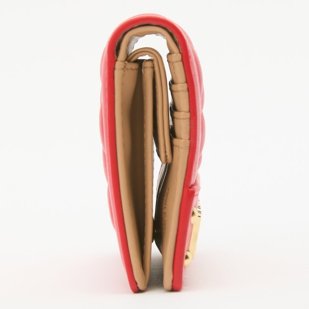 Женское портмоне LOVE MOSCHINO SLG QUILTED, Артикул JC5601PP, красный | 3924721. Ракурс 2