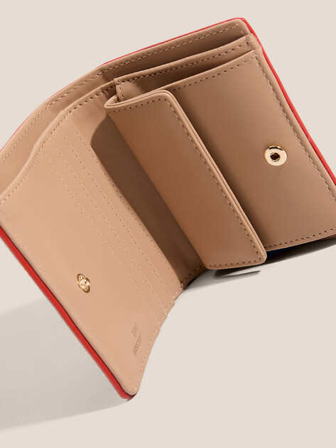 Женское портмоне LOVE MOSCHINO SLG QUILTED, Артикул JC5601PP, красный | 3924721. Ракурс 5