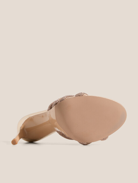 Мюли TENDANCE, Артикул RL708-6, золотой | 3925245. Ракурс 7 Мюли TENDANCE, Артикул RL708-6, золотой | 3925245. Ракурс 7