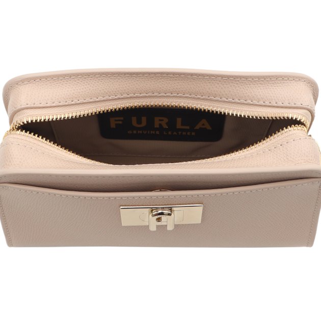 Кросс-боди FURLA, Артикул FURLA 1927 MINI CROSSBODY C.CASE, розовато-бежевый | 3928280. Ракурс 5