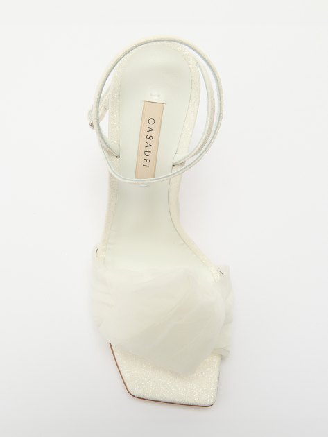 Босоножки CASADEI GERALDINE-HELEN, Артикул 1L220X100, белый | 3929012. Ракурс 2 Босоножки CASADEI GERALDINE-HELEN, Артикул 1L220X100, белый | 3929012. Ракурс 2