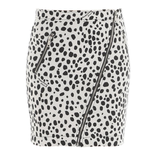 Юбка мини MO5CH1NO JEANS LEO PRINT, Артикул 0113, анималистичный принт | 3931896. Ракурс 2