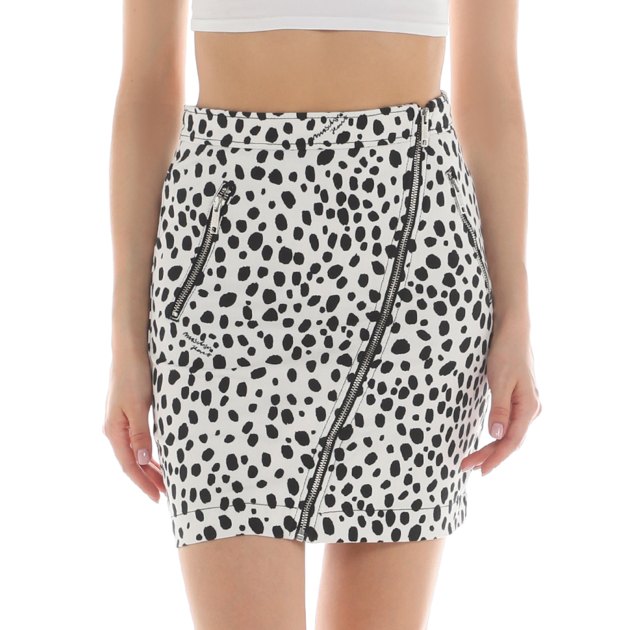 Юбка мини MO5CH1NO JEANS LEO PRINT, Артикул 0113, анималистичный принт | 3931896. Ракурс 3
