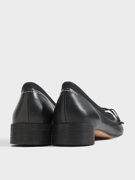 Женские туфли MM6 MAISON MARGIELA, Артикул S59WZ0096, черный | 3936450. Ракурс 6