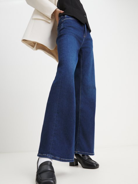 Женские джинсы клеш PEPE JEANS SLIM FIT FLARE UHW, Артикул PL204597CT5, темно-синий | 3936819. Ракурс 6 Женские джинсы клеш PEPE JEANS SLIM FIT FLARE UHW, Артикул PL204597CT5, темно-синий | 3936819. Ракурс 6