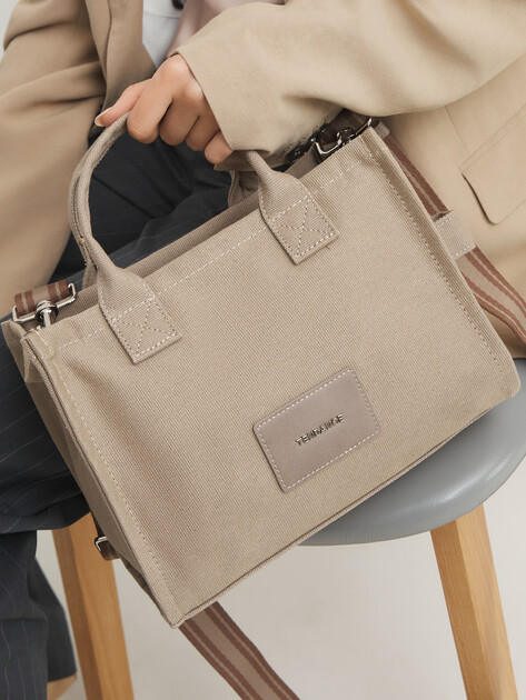 Женский тоут TENDANCE, Артикул A5500, серо-коричневый | 3936966. Ракурс 2 Женский тоут TENDANCE, Артикул A5500, серо-коричневый | 3936966. Ракурс 2