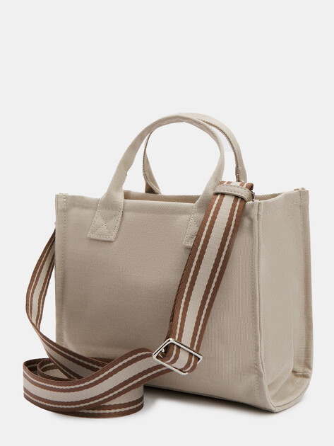 Женский тоут TENDANCE, Артикул A5500, бежево-серый | 3938448. Ракурс 5