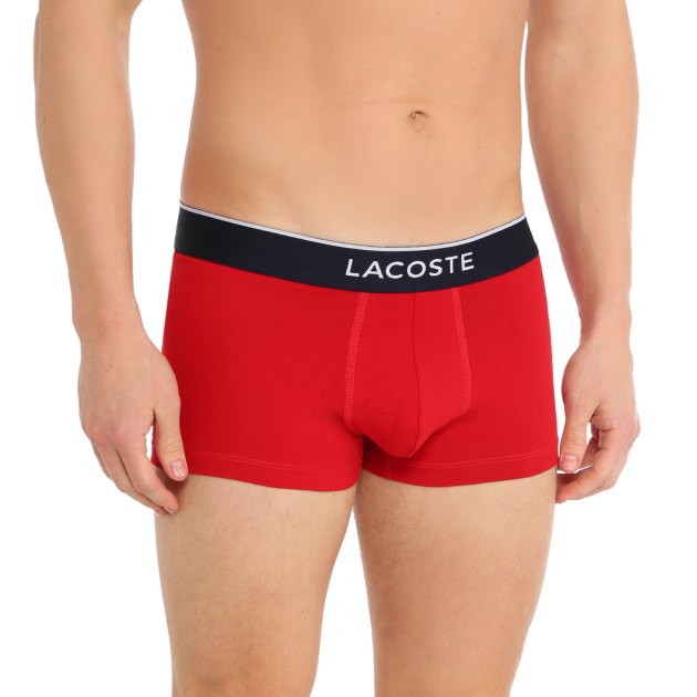 Мужские трусы 3 шт. LACOSTE, Артикул 5H3411, мультицвет | 3939472. Ракурс 2