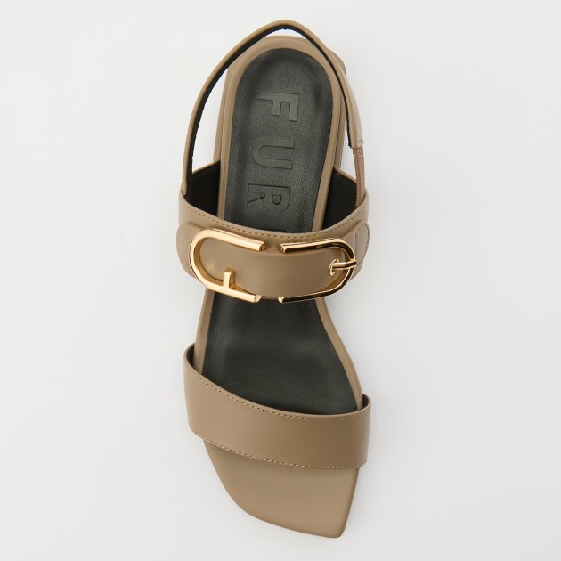 Женские сандалии FURLA FURLA FLOW SANDAL T.20, Артикул YH72FOW, бежево-серый | 3940025. Ракурс 2 Женские сандалии FURLA FURLA FLOW SANDAL T.20, Артикул YH72FOW, бежево-серый | 3940025. Ракурс 2